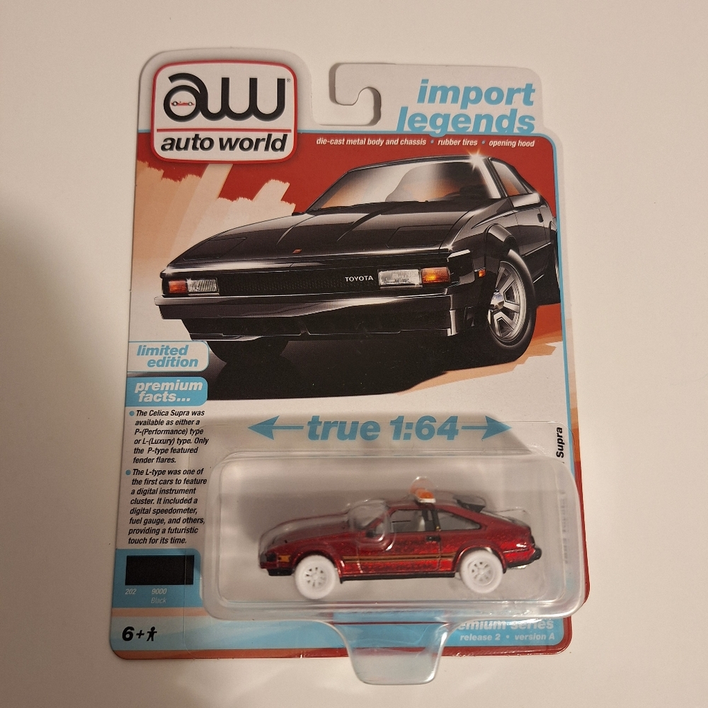 Auto World Ultra‎ Red 1983 Toyota Celica Supra